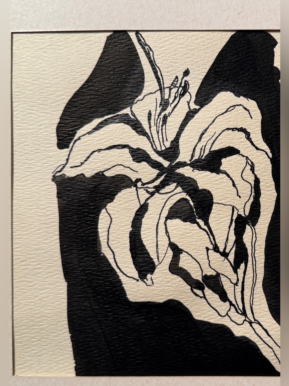 Pen and Ink Drawing MCM - Picture 2 of 5